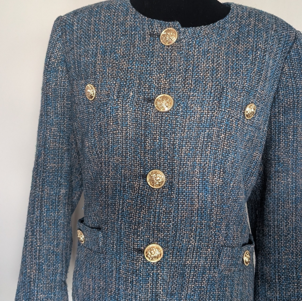 Kasper Tweed Blazer - Picture 3 of 8